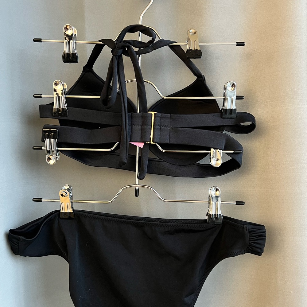Victoria's Secret Black Bikini Set Timeless Swimwear - Picture 8 of 11